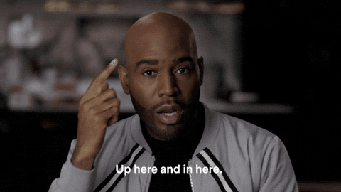 Queer Eye - Karamo - Up here and in here